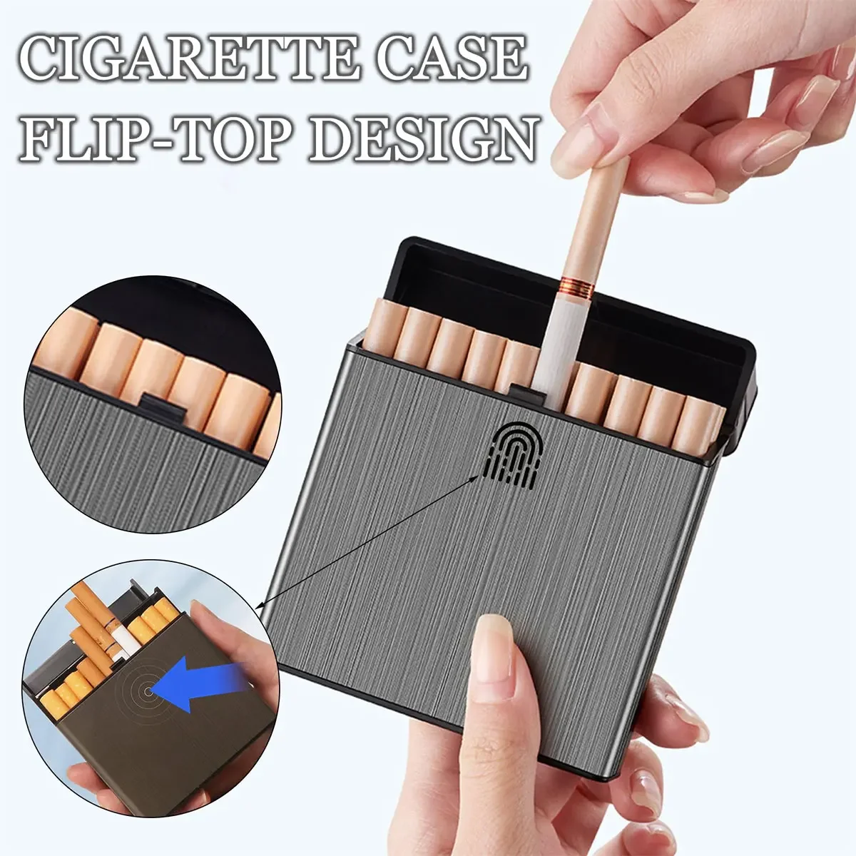 Estuche para cigarrillos de gr - Smoking & Vaping Accessories reseña y precio